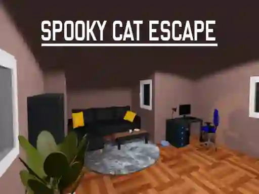 Igra Spooky Cat Escape spletu