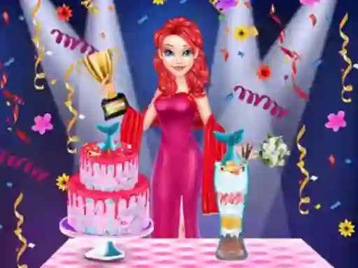 Igra Mermaid Cake Cooking Design spletu