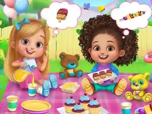 Igra Babysitter Party Caring Games spletu