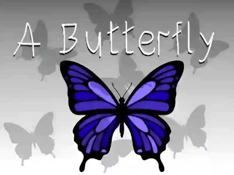 Igra A Butterfly spletu