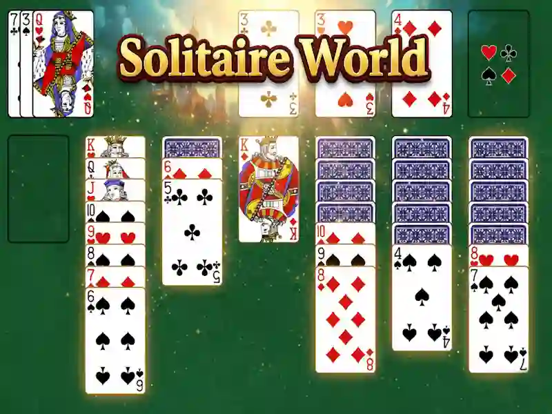 Igra Solitaire World spletu