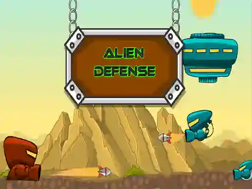 Igra Alien Defense spletu