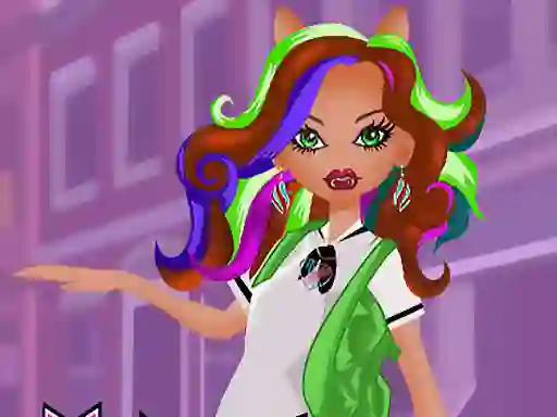 Igra Monster High Clawdeen spletu