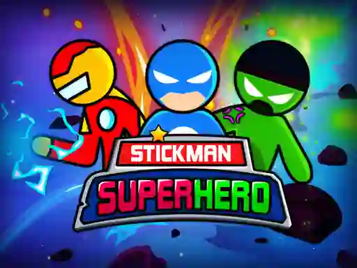Igra Stickman Super Hero spletu