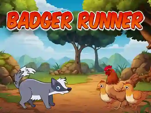 Igra Badger Runner spletu
