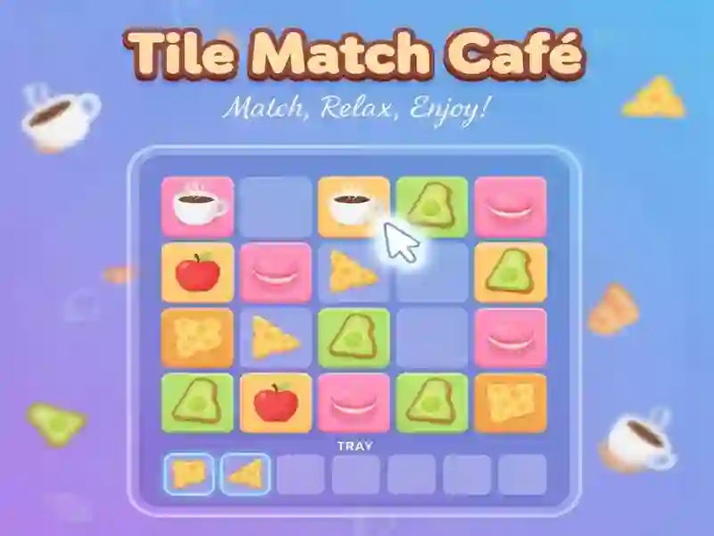 Igra Tile Match Cafe spletu