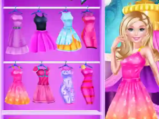 Igra Barbie Fashion Closet spletu