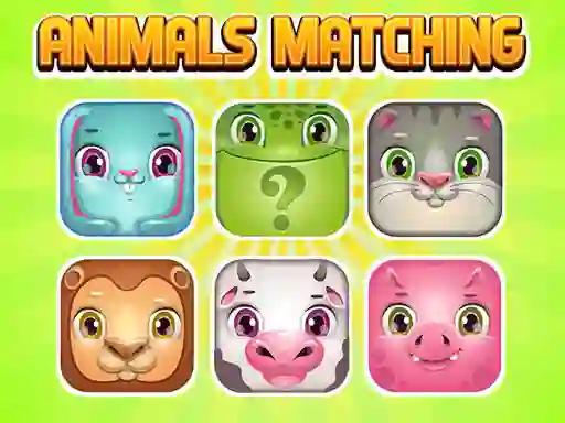Igra Animals Memory Matching spletu