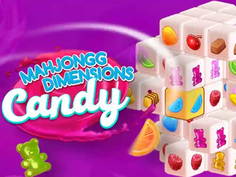 Igra Candy 3D Mahjong spletu