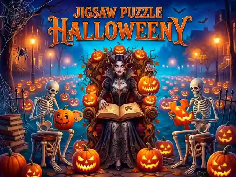 Igra Jigsaw Puzzle Halloweeny spletu