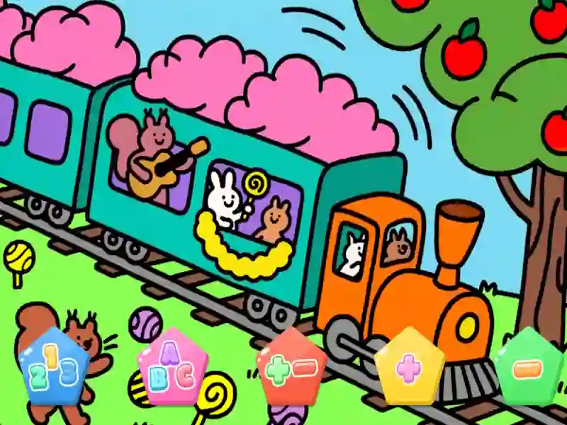 Igra Color By Code Spring Travel spletu