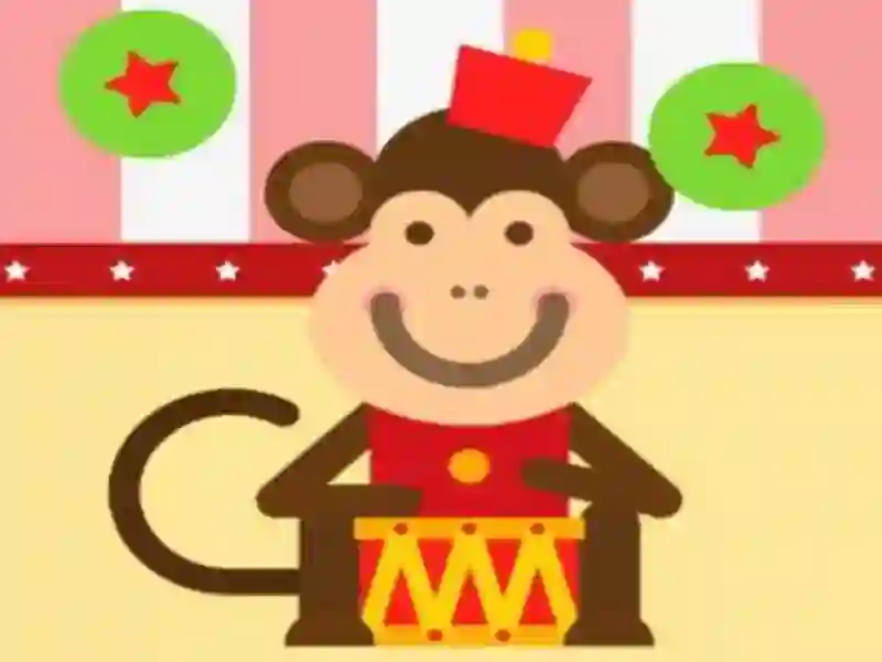 Igra Monkey Drums spletu