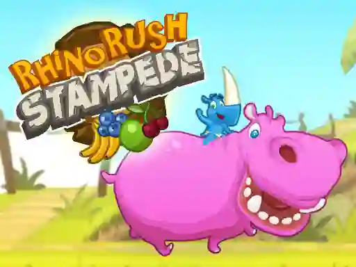Igra Rhino Rush Stampede spletu