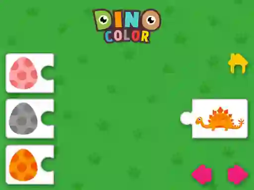 Igra Dino Color spletu