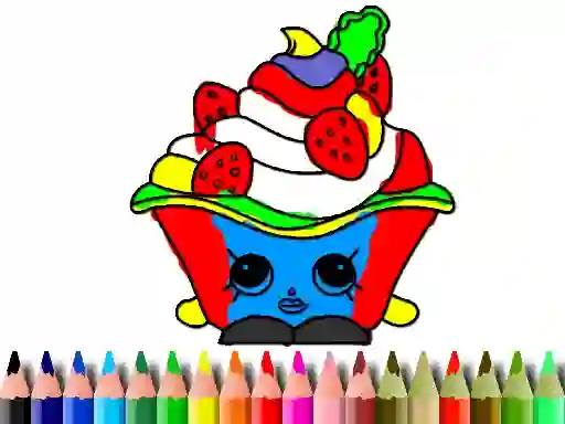 Igra Back To School: Cake Coloring Book spletu