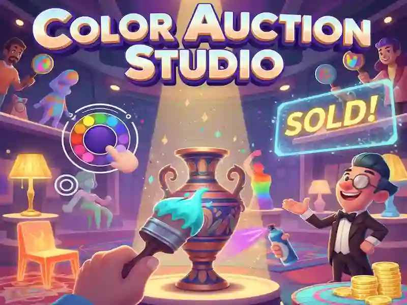 Igra Color Auction Studio spletu