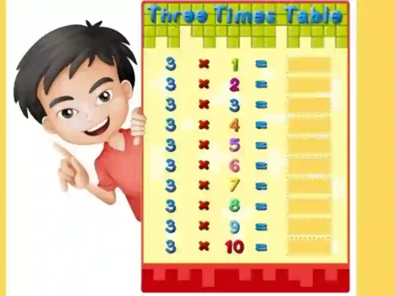 Igra Turbo Tables spletu
