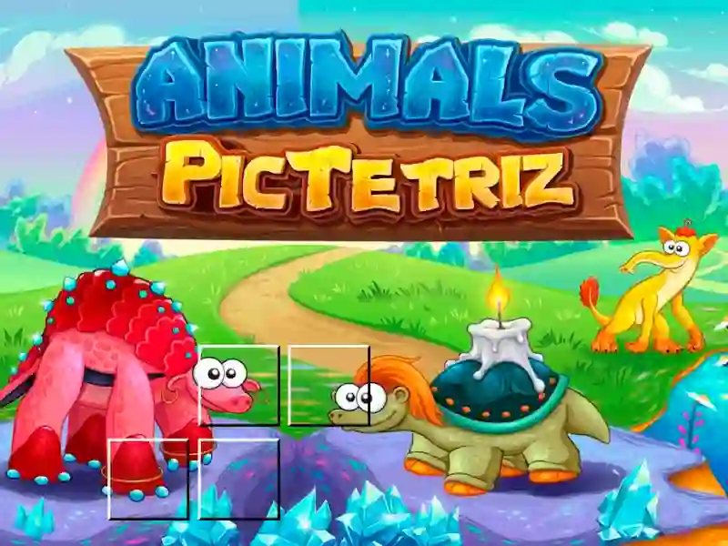 Igra Animals Pic Tetriz spletu