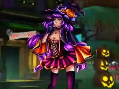 Igra Halloween Party spletu