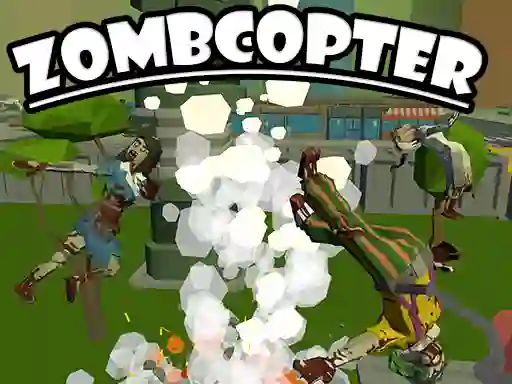 Igra Zombcopter spletu