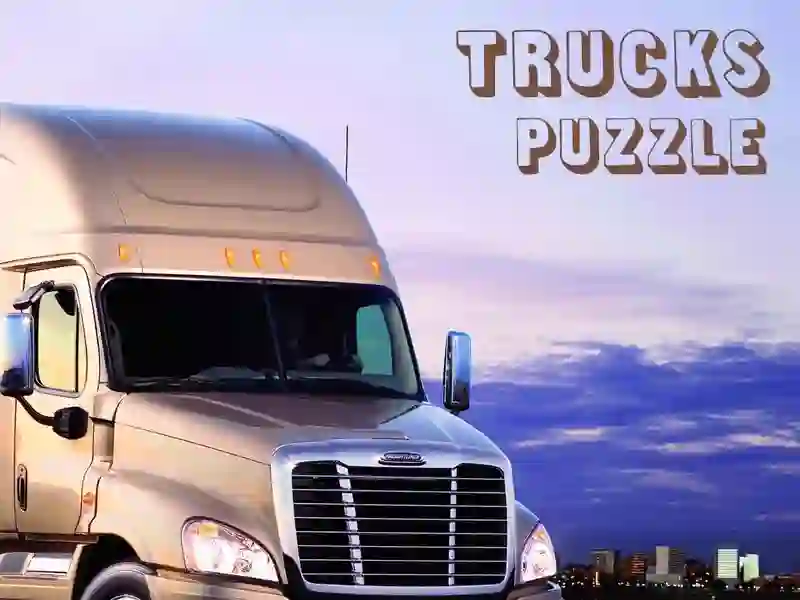 Igra Trucks Puzzle spletu