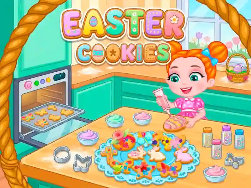 Igra Easter Cookies spletu