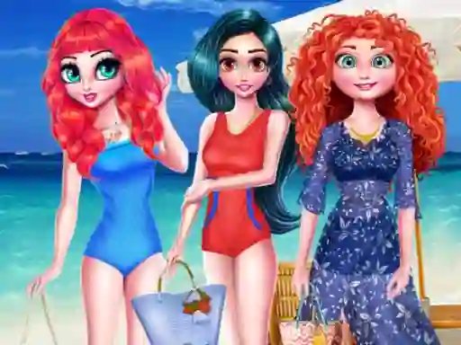 Igra Besties Beachwear spletu