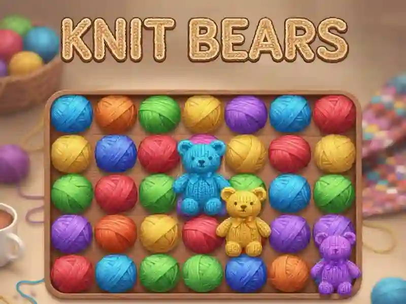 Igra Knit Bears spletu