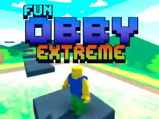 Igra Fun Obby Extreme spletu