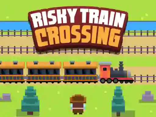 Igra Risky Train Crossing spletu