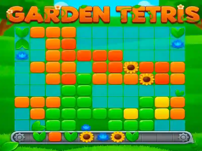 Igra Garden Tetris spletu