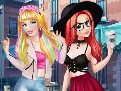Igra 100 Crop Top Looks for Princess spletu