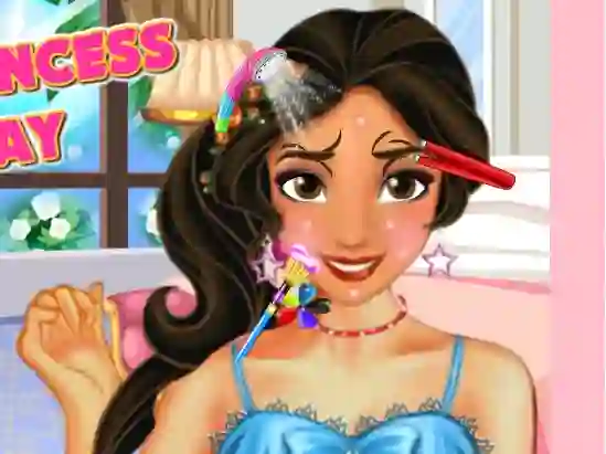 Igra Latina Princess Spa Day spletu