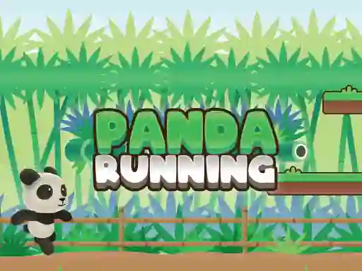 Igra Panda Running spletu