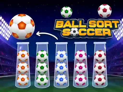 Igra Ball Sort Soccer spletu