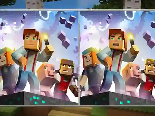 Igra Pixel Craft Differences spletu