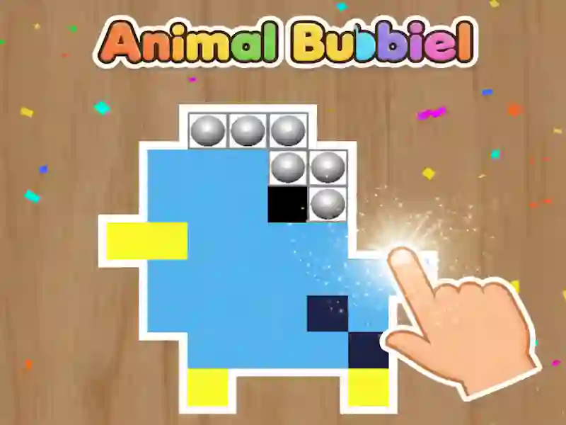 Igra Animal Bubble Pixel spletu