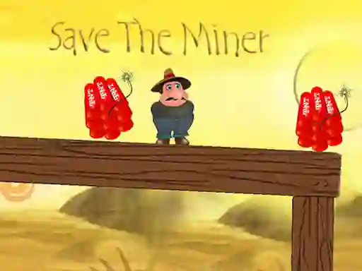 Igra Save The Miner spletu