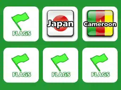 Igra Memory With Flags spletu