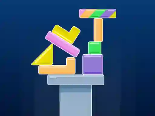 Igra Geometry Tower spletu