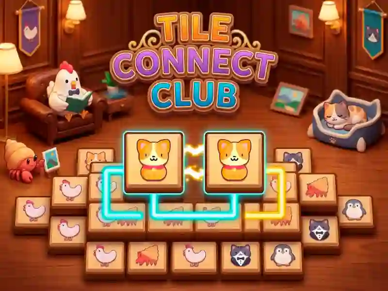 Igra Tile Connect Club spletu