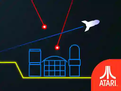 Igra Atari Missile Command spletu