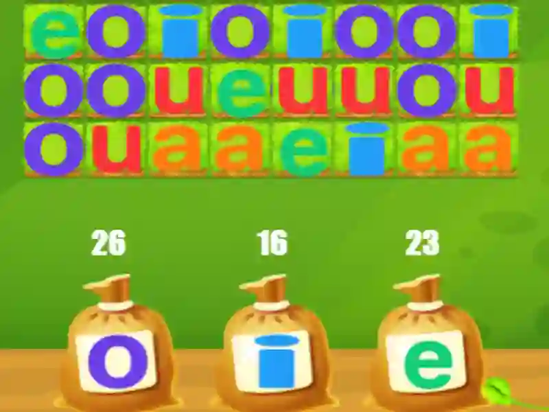 Igra Big Vowels Fun spletu