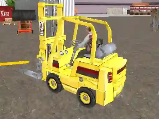 Igra Driving Forklift Simulator spletu