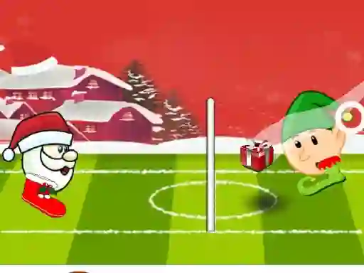 Igra Santa winter head soccer spletu