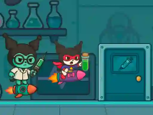 Igra Kitty Kuro Lab Escape spletu