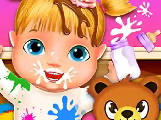 Igra Lina Babysitter spletu