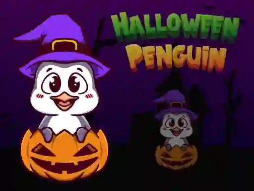 Igra Halloween Penguin spletu