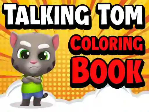 Igra Talking Tom Coloring Books spletu