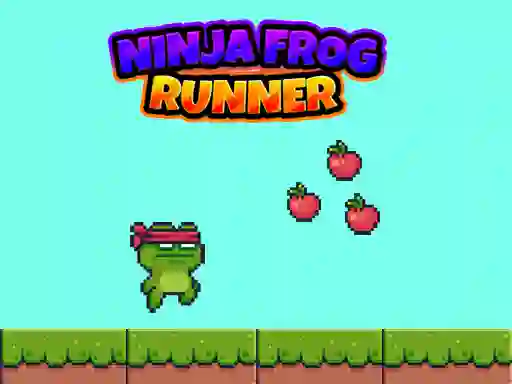 Igra Ninja Frog Runner spletu